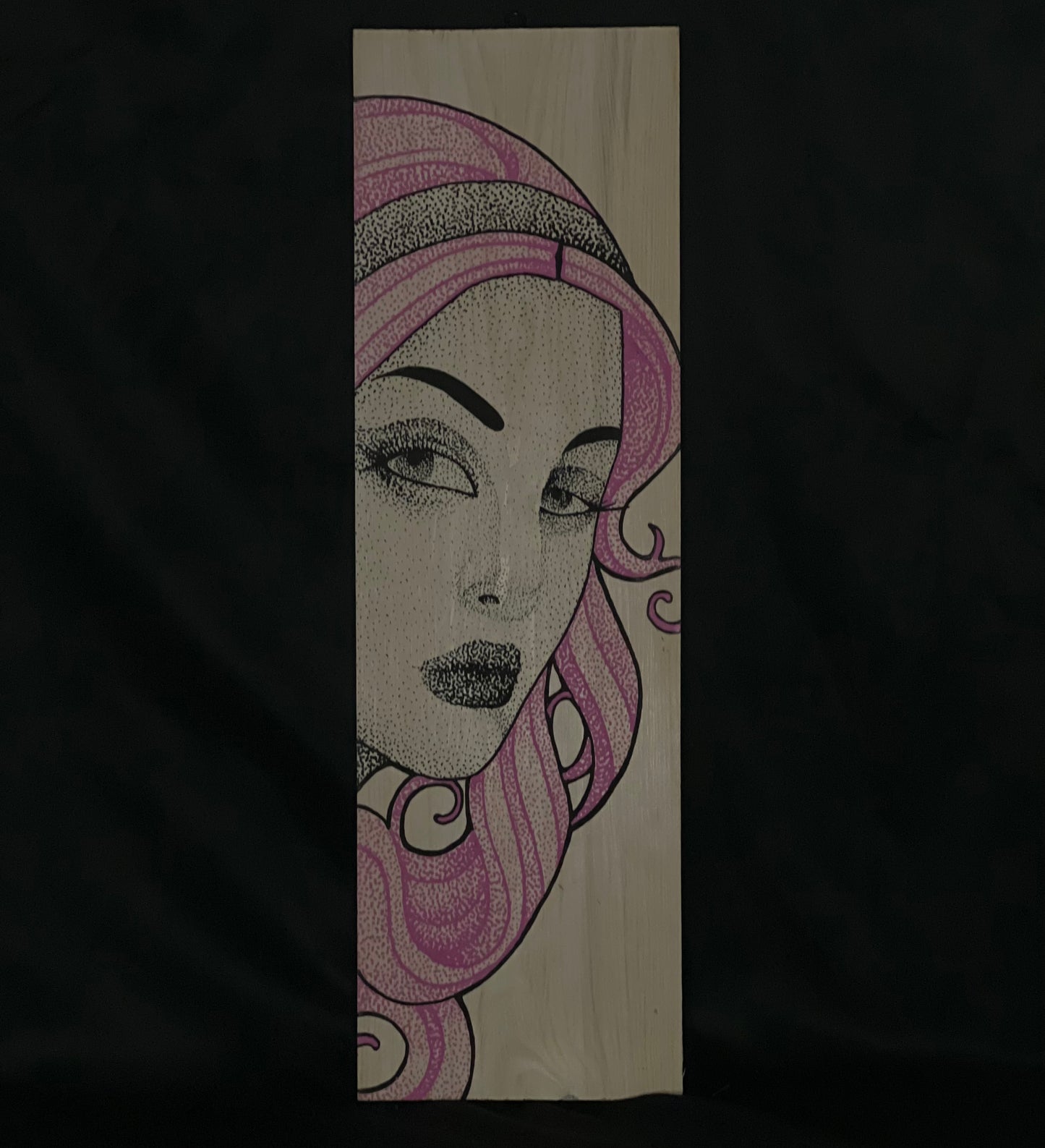 Clearance Pink Haired Woman