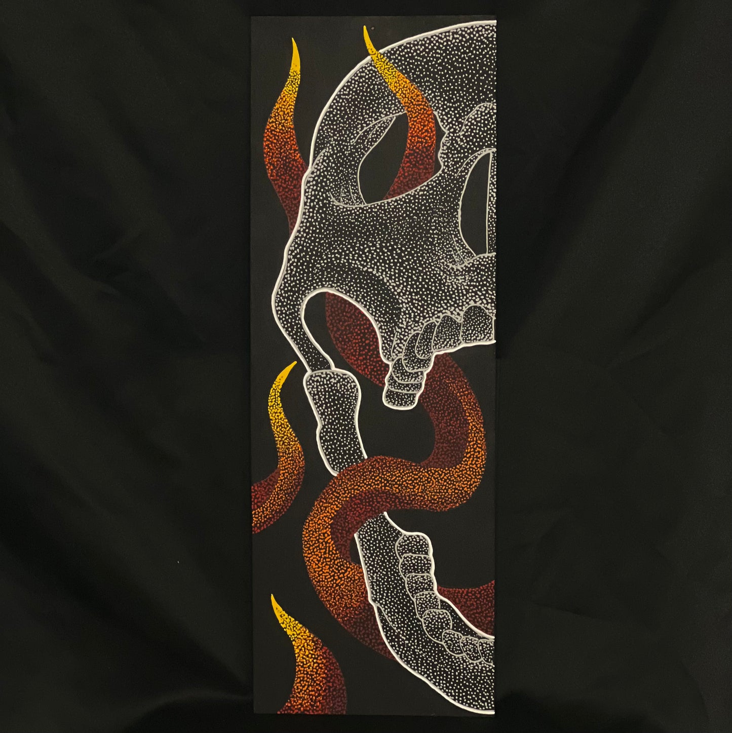 Flaming Skull