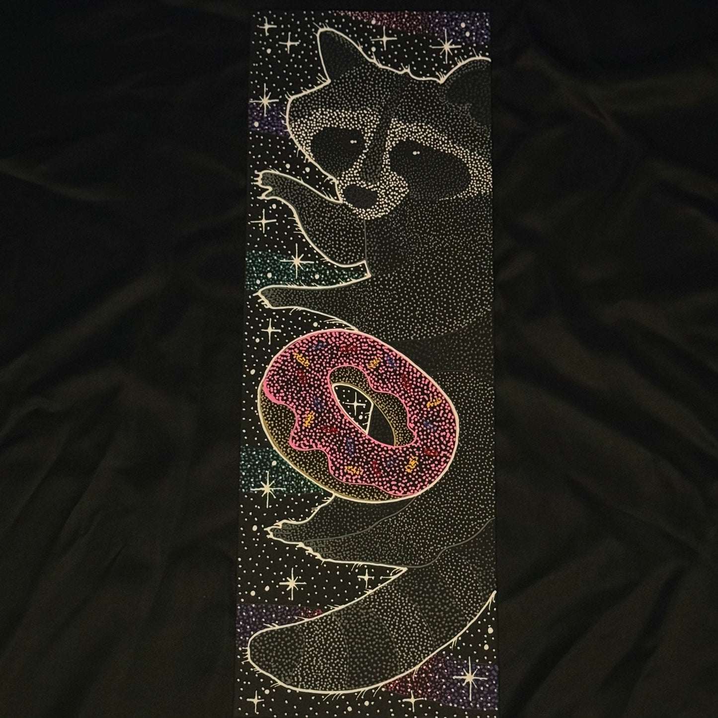 Possum or Raccoon with Donut