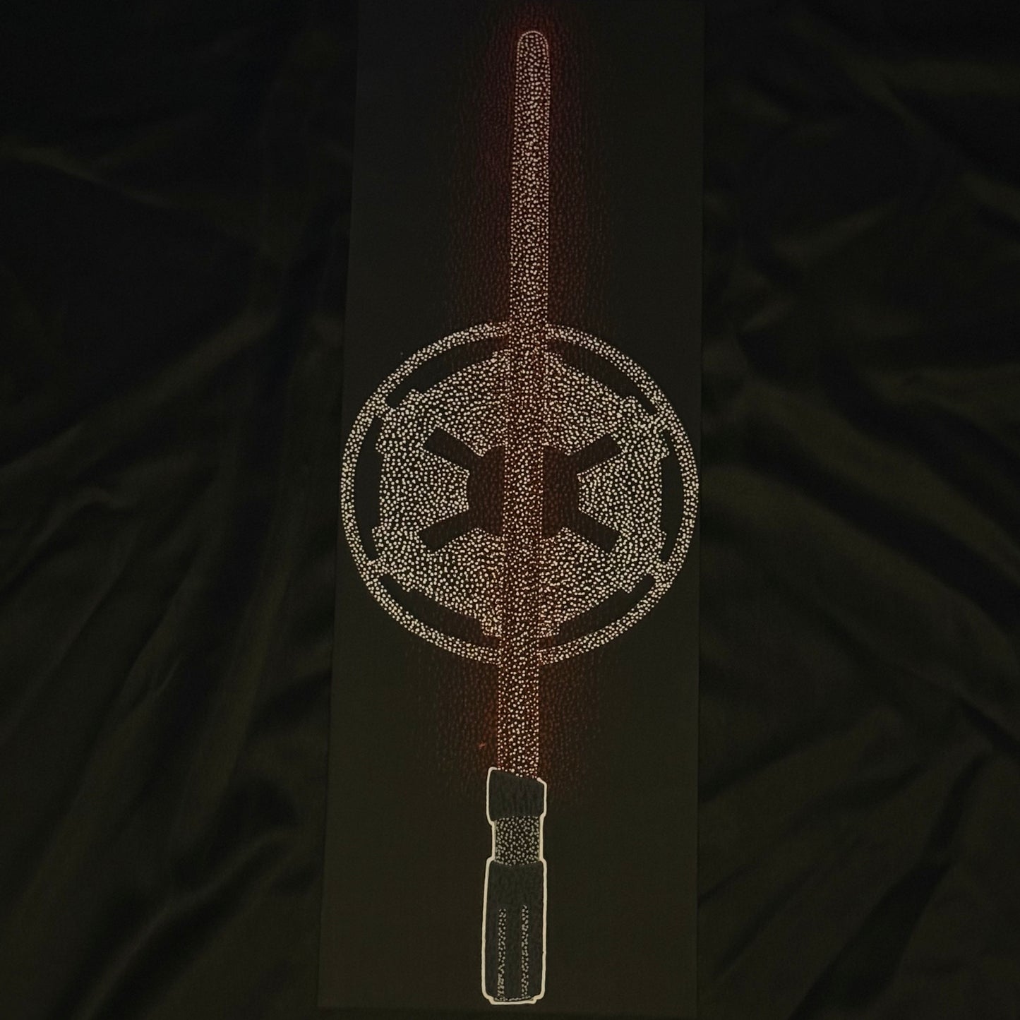 Light sword used by a trademarked villain…