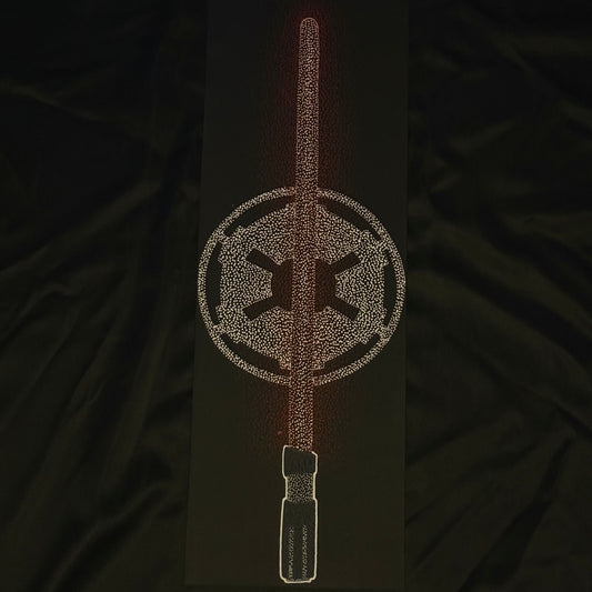 Light sword used by a trademarked villain…